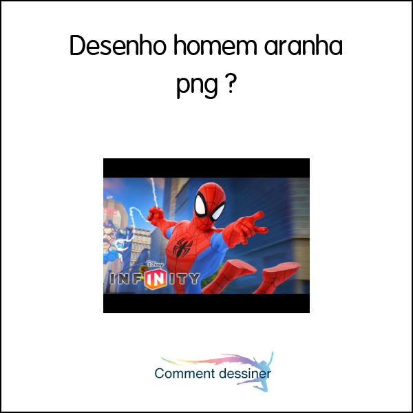 Desenho homem aranha png